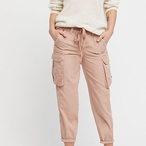 Free People Cargo Jeans